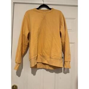 Men's sz M vintage yellow izod sweatshirt pullover style #736